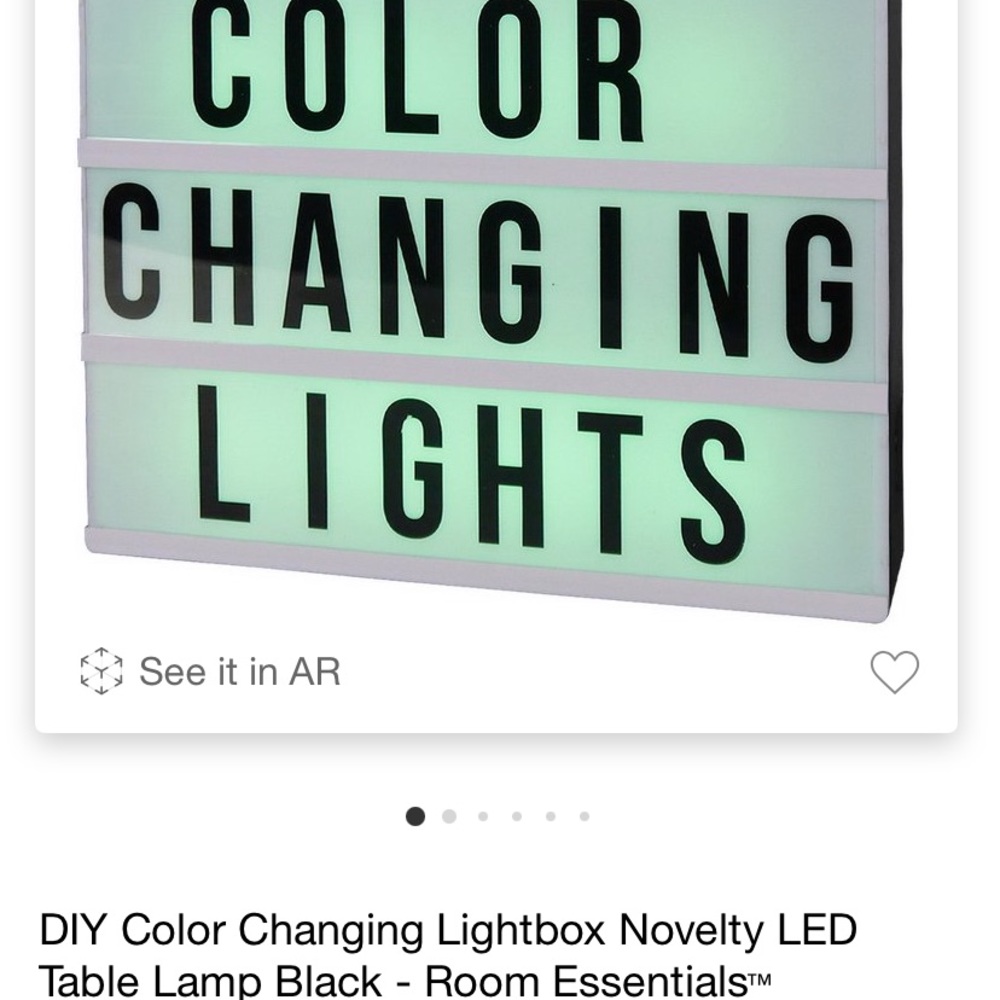 SOLD❗️  DIY Color Changing Lightbox